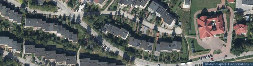 Zdjęcie satelitarne Alabastrowa ul.