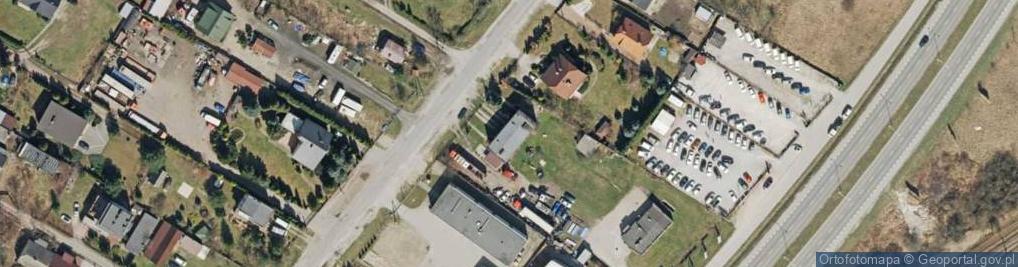 Zdjęcie satelitarne Aleja Górników Staszicowskich al.