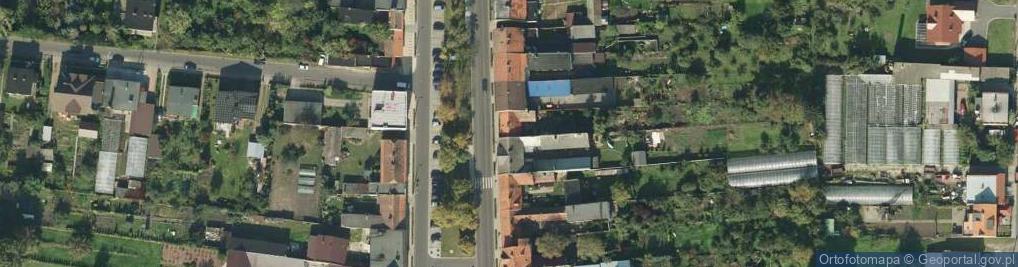Zdjęcie satelitarne Aleje Powstańców Wielkopolskich al.
