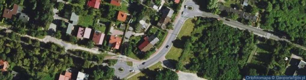 Zdjęcie satelitarne Aleja Kasztanowa al.