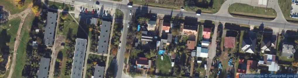 Zdjęcie satelitarne Aleje Wolności al.