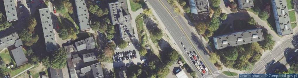 Zdjęcie satelitarne Aleja Monte Cassino al.