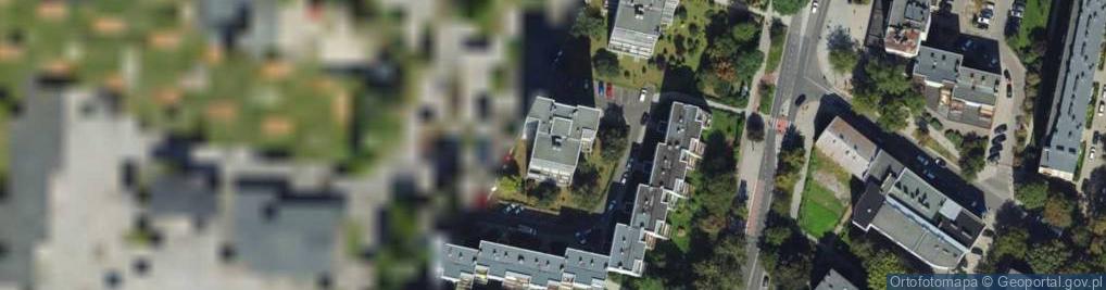 Zdjęcie satelitarne Aleja Kijowska al.