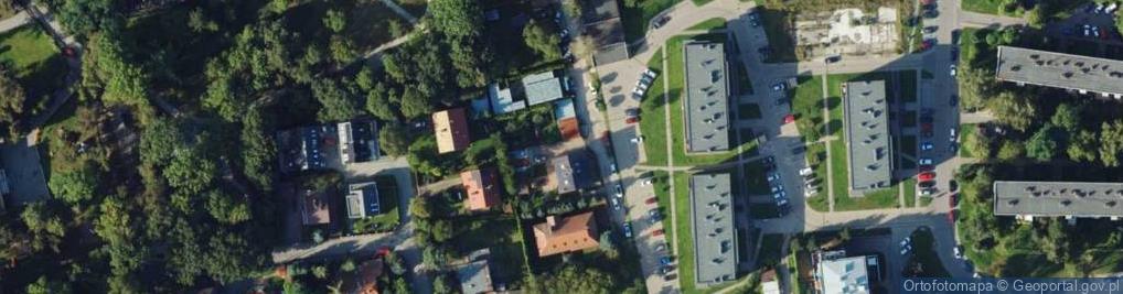 Zdjęcie satelitarne Albańska ul.
