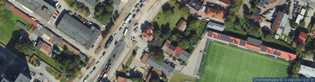 Zdjęcie satelitarne Aleja 29 Listopada al.