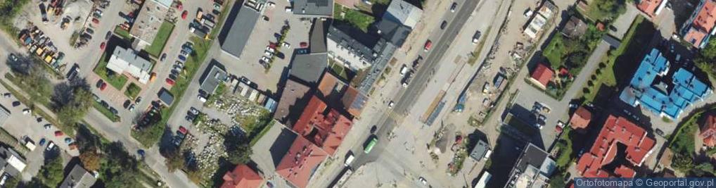 Zdjęcie satelitarne Aleja 29 Listopada al.