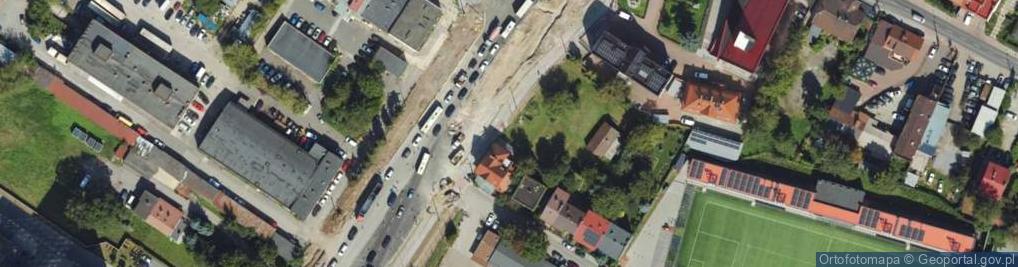 Zdjęcie satelitarne Aleja 29 Listopada al.
