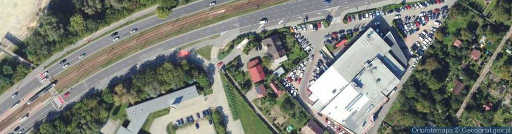 Zdjęcie satelitarne Aleja Pokoju al.