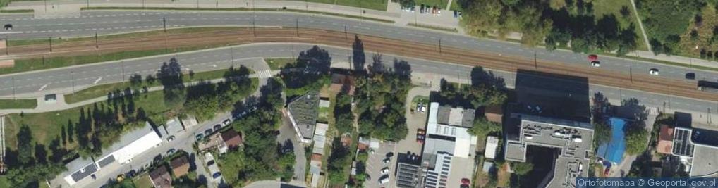 Zdjęcie satelitarne Aleja Jana Pawła II al.