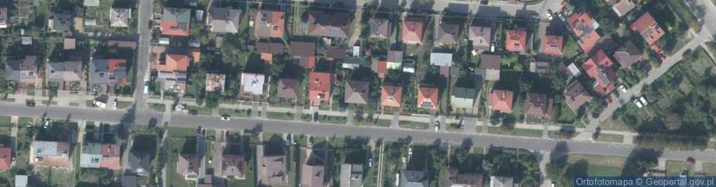 Zdjęcie satelitarne Aleja Młodości al.