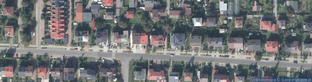 Zdjęcie satelitarne Aleja Młodości al.