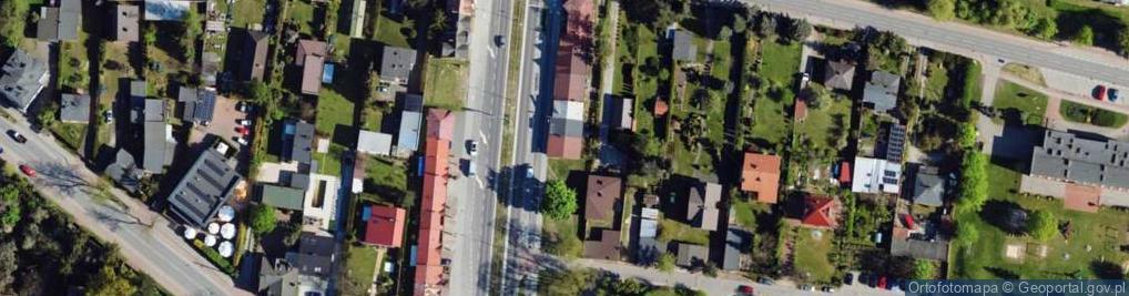 Zdjęcie satelitarne Aleja Niepodległości al.