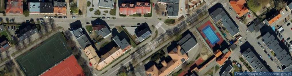 Zdjęcie satelitarne Aleja Wolności al.