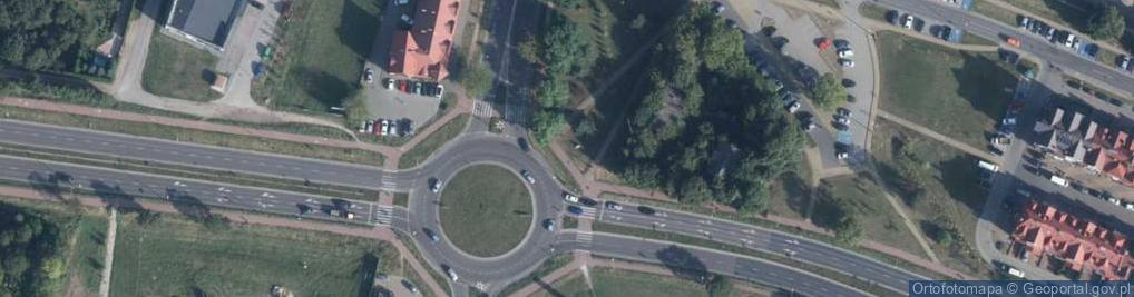 Zdjęcie satelitarne Aleja Jana Pawła II al.