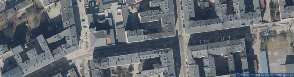 Zdjęcie satelitarne Aleja 1 Maja al.