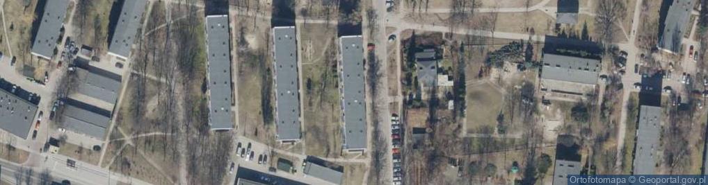 Zdjęcie satelitarne Aleja Pasjonistów al.