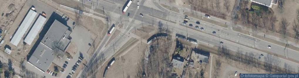 Zdjęcie satelitarne Aleksandrowska ul.