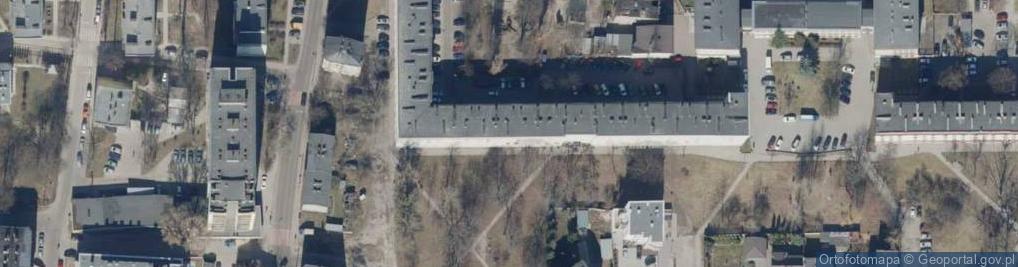 Zdjęcie satelitarne Aleja Pierwszej Dywizji al.