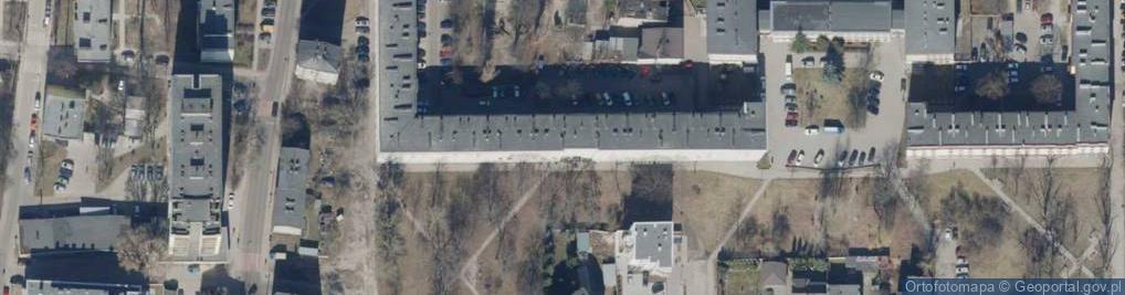 Zdjęcie satelitarne Aleja Pierwszej Dywizji al.