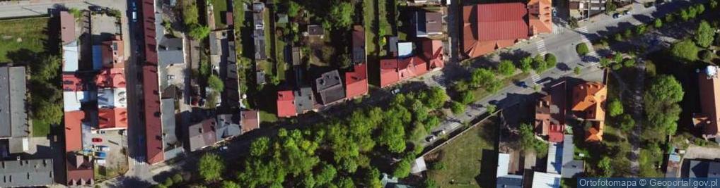 Zdjęcie satelitarne Aleja Sienkiewicza Henryka al.