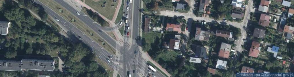 Zdjęcie satelitarne Aleja Spółdzielczości Pracy al.