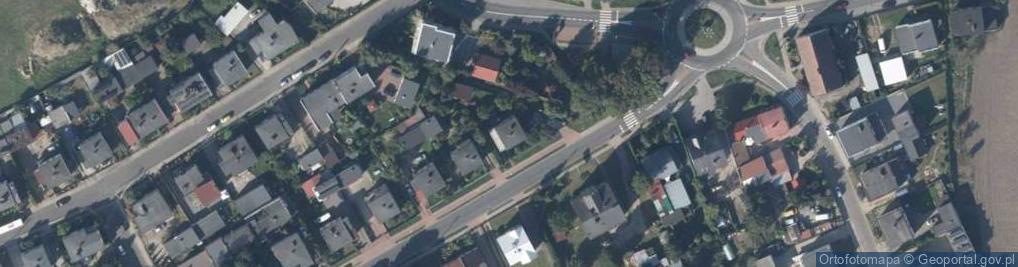 Zdjęcie satelitarne Aleje Sczanieckiej Emilii al.