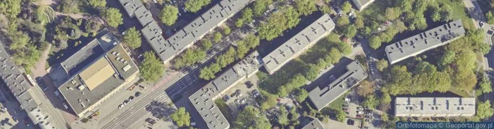 Zdjęcie satelitarne Aleja Niepodległości al.