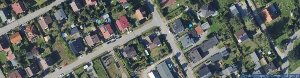 Zdjęcie satelitarne Aleja Zielona al.