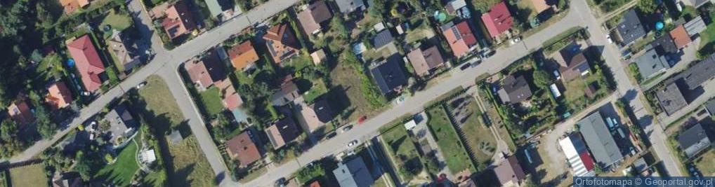 Zdjęcie satelitarne Aleja Zielona al.