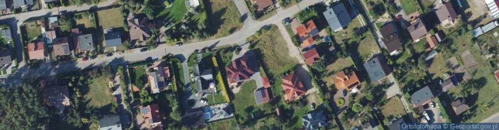 Zdjęcie satelitarne Aleja Zielona al.