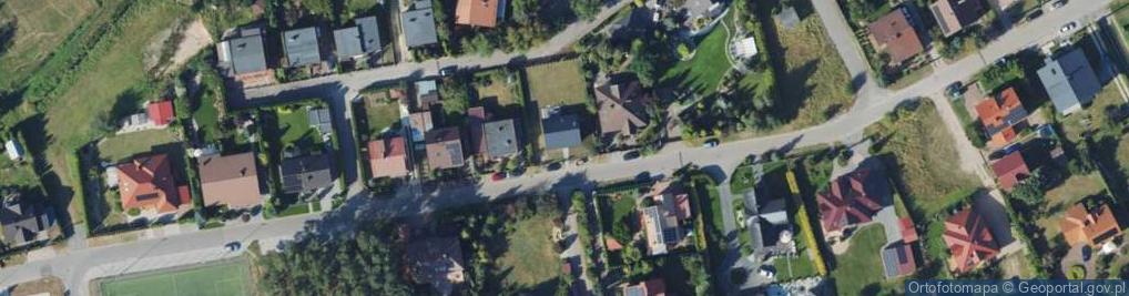 Zdjęcie satelitarne Aleja Zielona al.