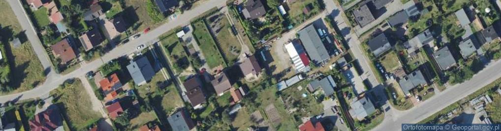 Zdjęcie satelitarne Aleja Zielona al.