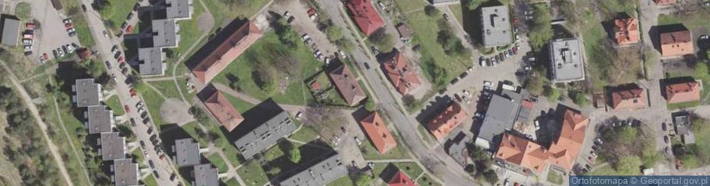 Zdjęcie satelitarne Aleja Spacerowa al.