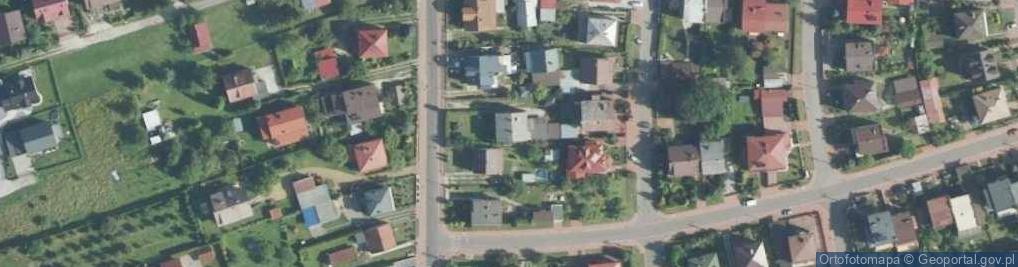 Zdjęcie satelitarne Aleja Dębowa al.