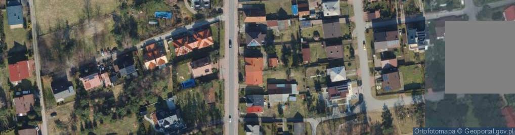 Zdjęcie satelitarne Aleja Dębowa al.