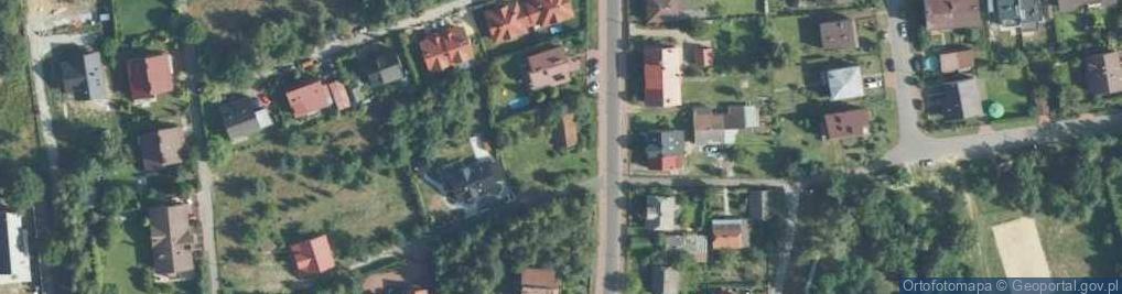 Zdjęcie satelitarne Aleja Dębowa al.