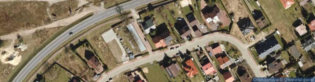 Zdjęcie satelitarne Aleja Róż al.