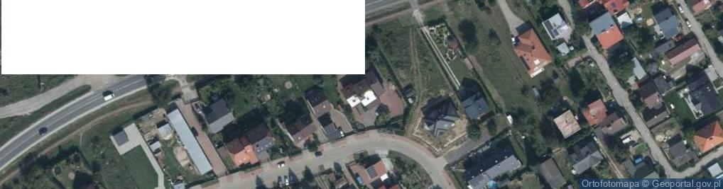 Zdjęcie satelitarne Aleja Róż al.