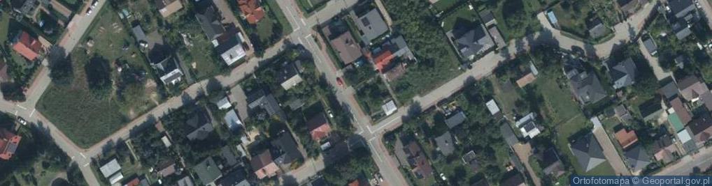 Zdjęcie satelitarne Aleja Róż al.