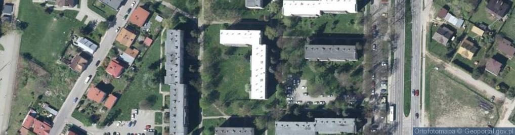Zdjęcie satelitarne Aleje Sucharskiego Henryka, mjr. al.