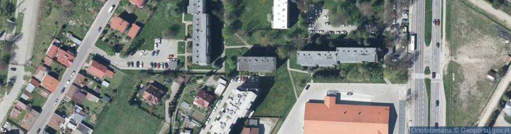 Zdjęcie satelitarne Aleje Sucharskiego Henryka, mjr. al.