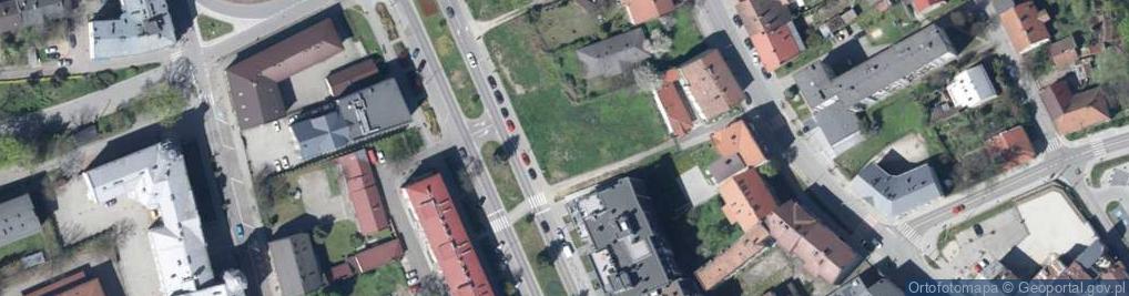 Zdjęcie satelitarne Aleje Wolności al.