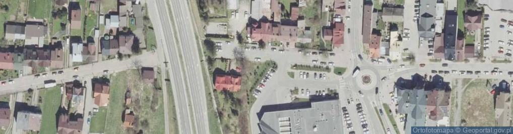 Zdjęcie satelitarne Aleja Tysiąclecia al.