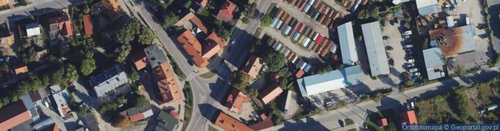 Zdjęcie satelitarne Aleje Lipowe al.