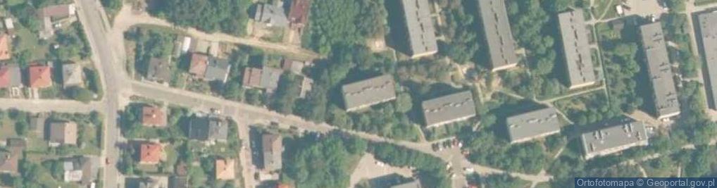 Zdjęcie satelitarne Aleja Tysiąclecia al.