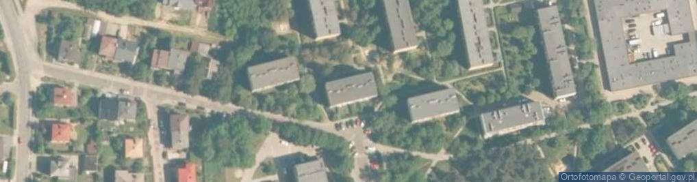 Zdjęcie satelitarne Aleja Tysiąclecia al.