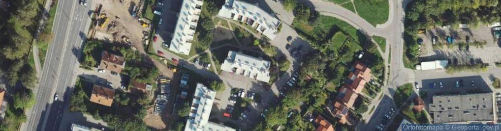 Zdjęcie satelitarne Aleja Obrońców Tobruku al.