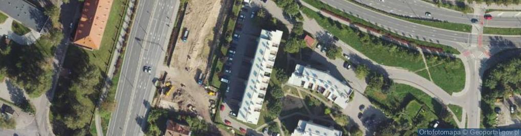 Zdjęcie satelitarne Aleja Obrońców Tobruku al.