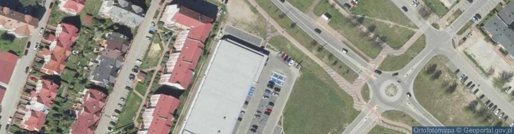 Zdjęcie satelitarne Aleja Jana Pawła II al.