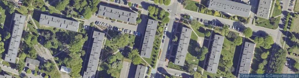 Zdjęcie satelitarne Aleja Słowackiego Juliusza al.